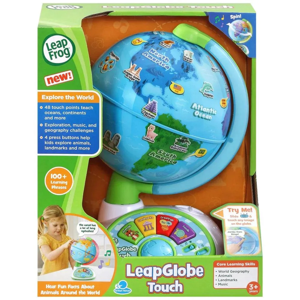 LeapFrog LeapGlobe Educational Touch Globe