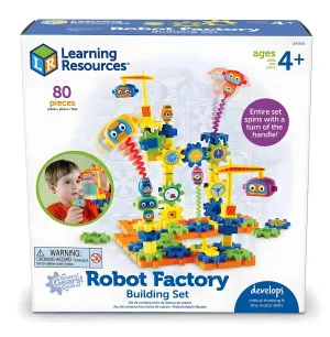 Learning Resources Gears! Gears! Gears! Robot Factory Building Set