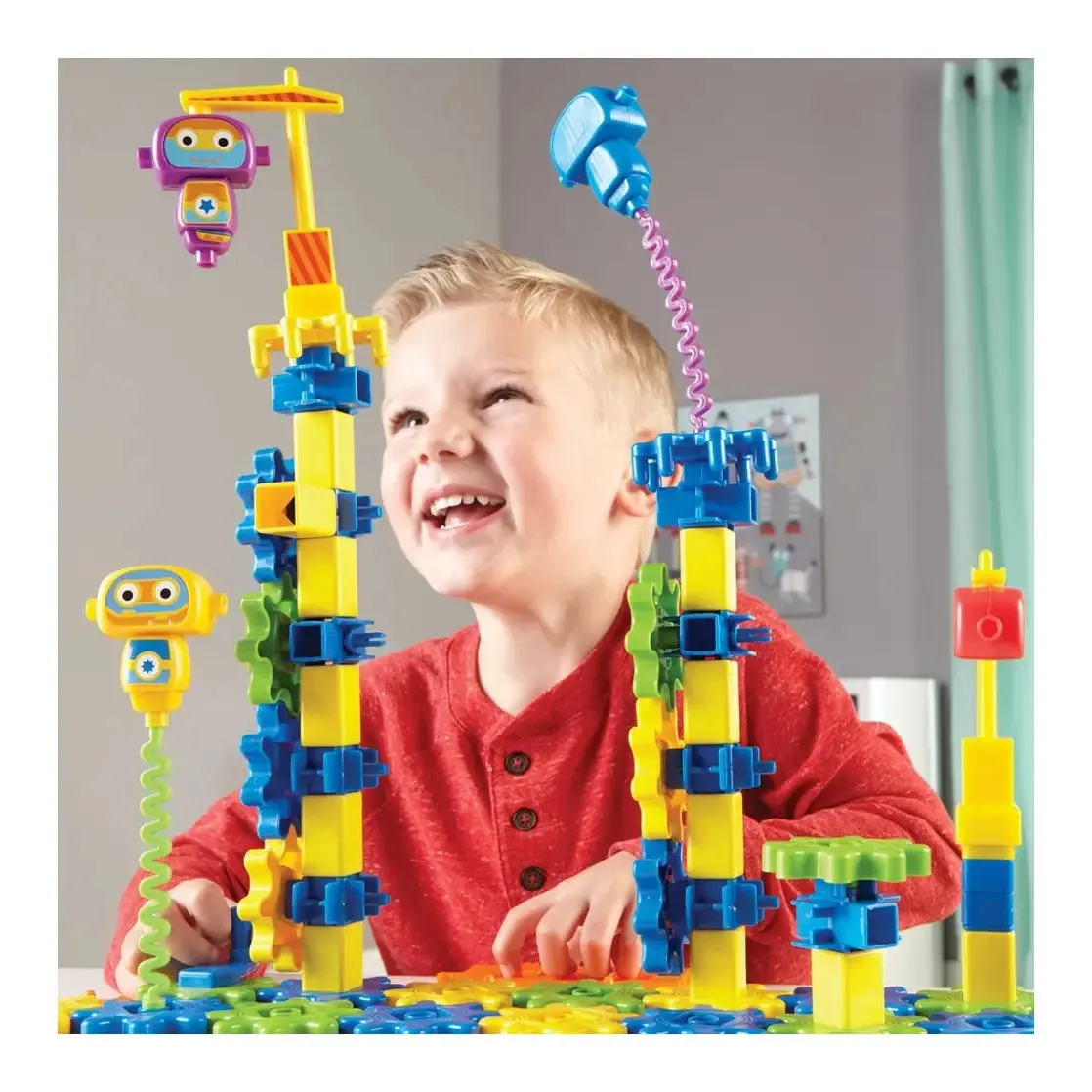 Learning Resources Gears! Gears! Gears! Robot Factory Building Set