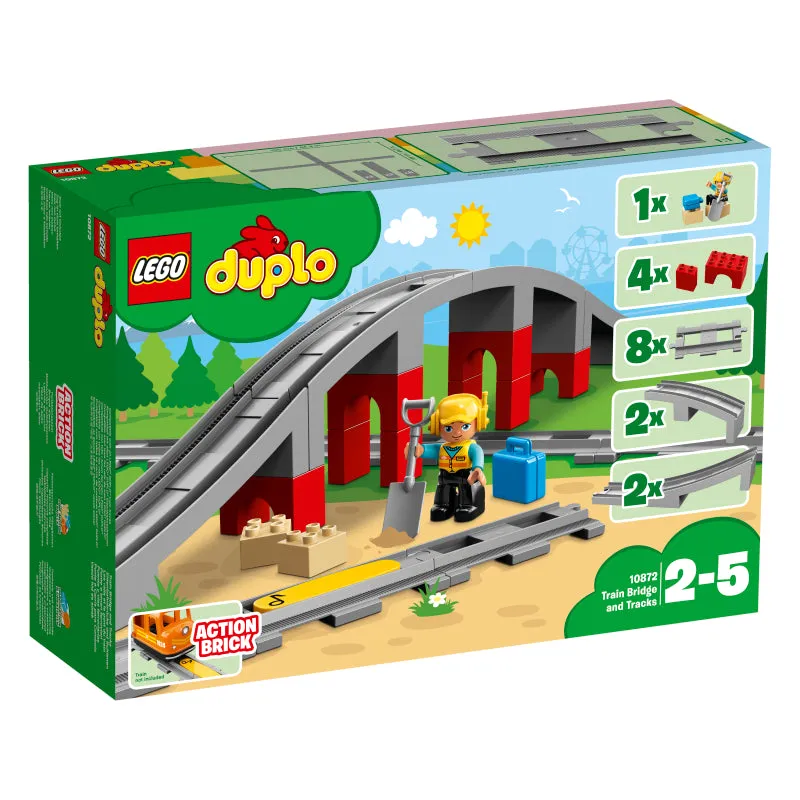 LEGO 10872 DUPLO Train Bridge And Tracks