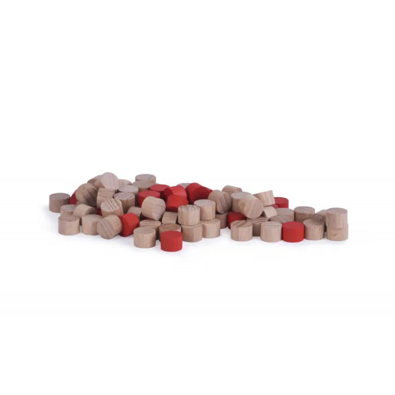 Les Jouets Libres Pictocraft Natural & Red