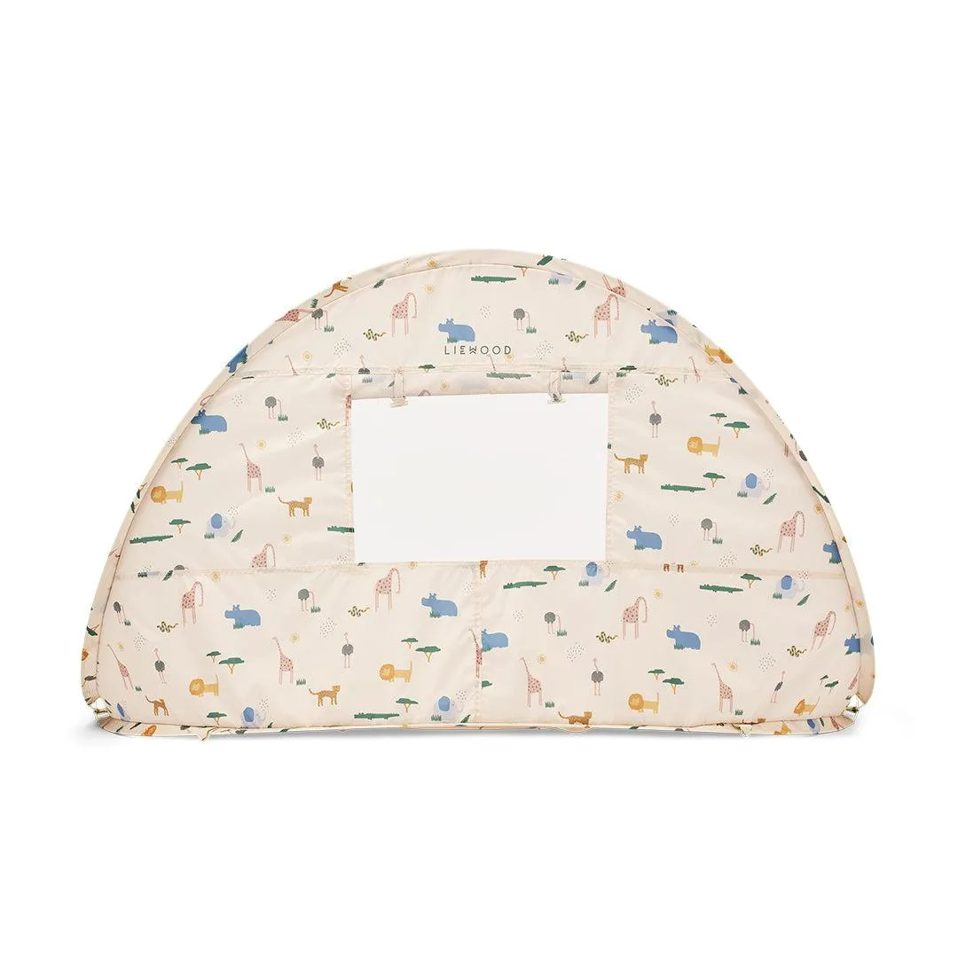 Liewood Everett Pop Up Tent With Paddling Pool - Safari Sandy Mix