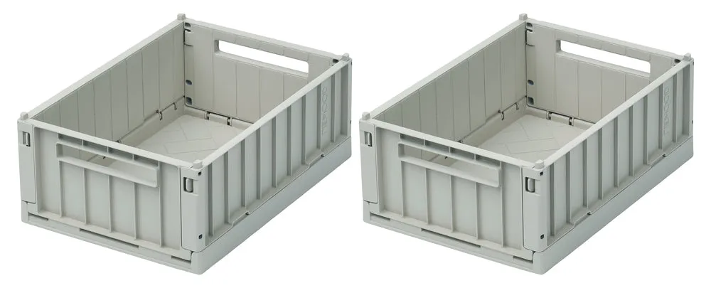 Liewood Weston Storage Box | Dove Blue MEDIUM