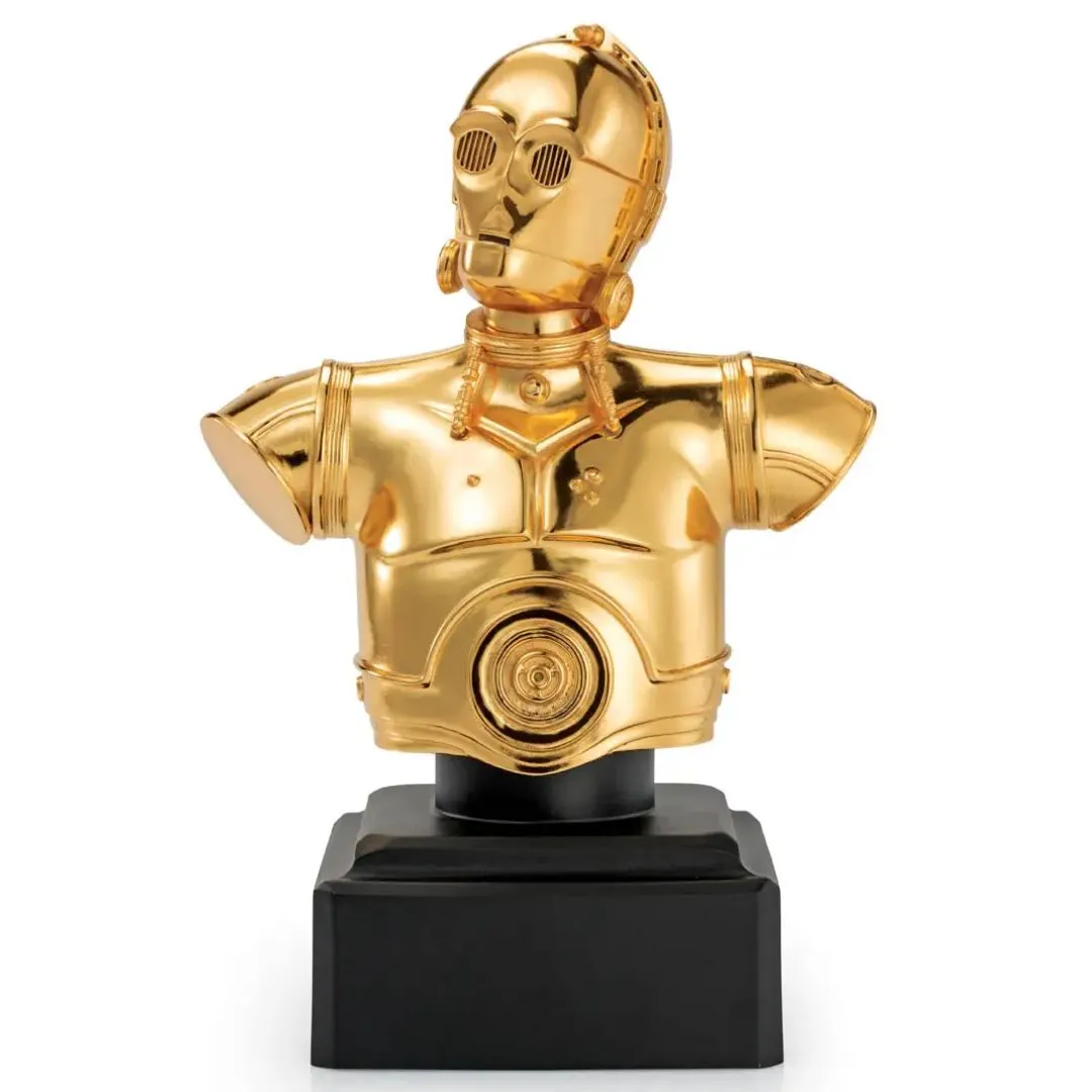 Limited Edition C-3Po Bust By Royal Selangor