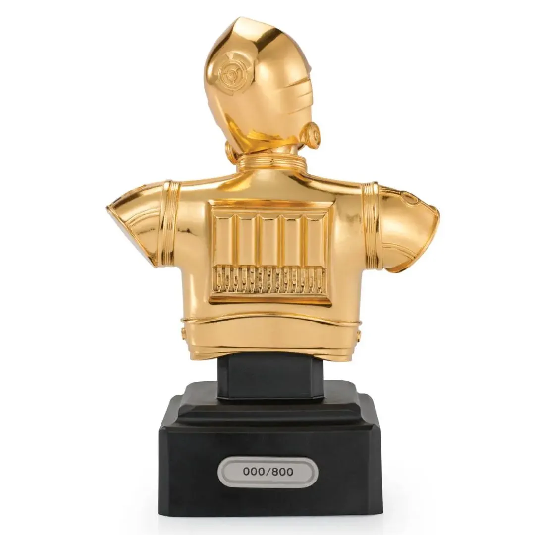 Limited Edition C-3Po Bust By Royal Selangor