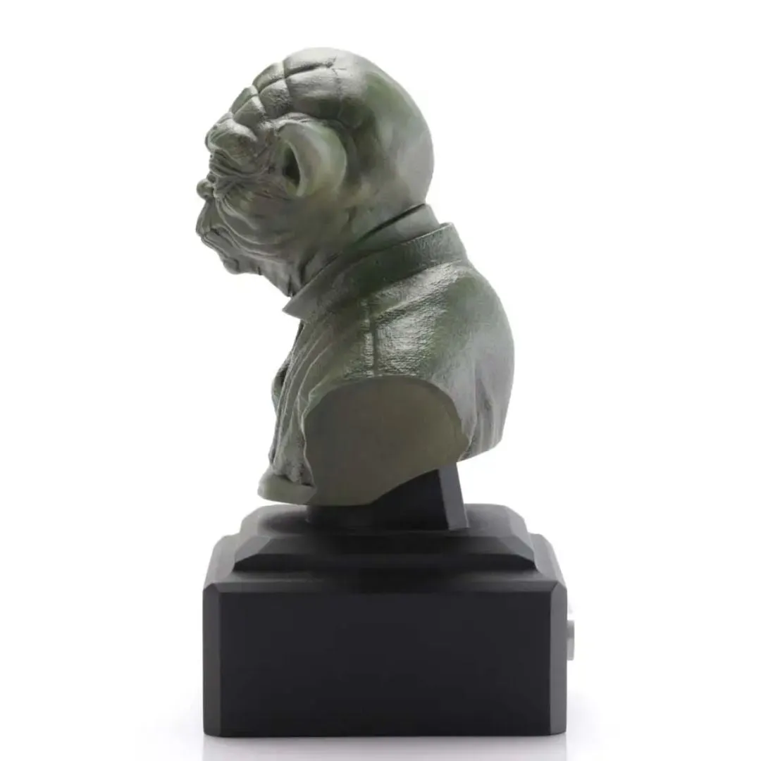 Limited Edition Green Yoda Bust By Royal Selangor