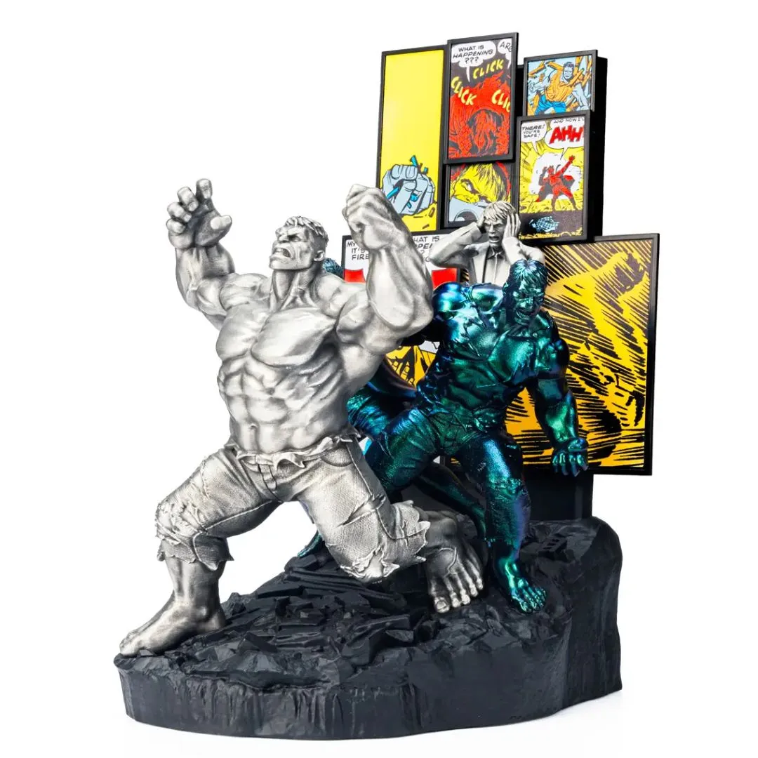 Limited Edition Incredible Hulk Origins Figurine By Royal Selangor