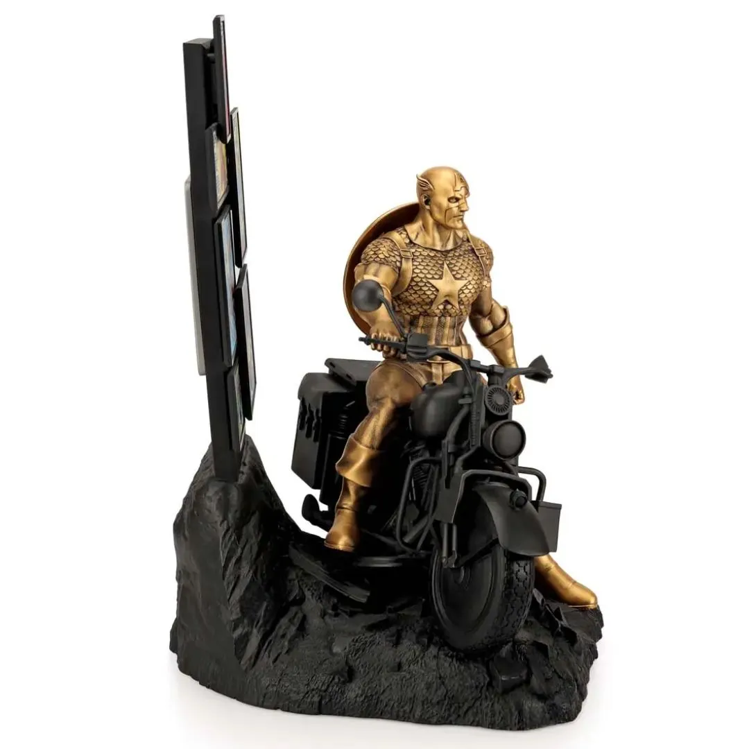 Limited Edition Origins Gilt Captain America By Royal Selangor