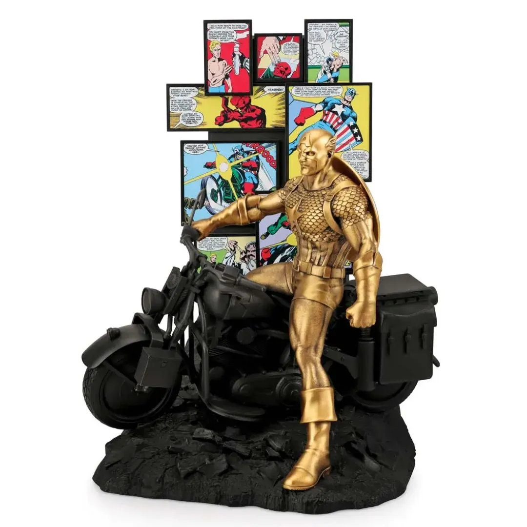 Limited Edition Origins Gilt Captain America By Royal Selangor