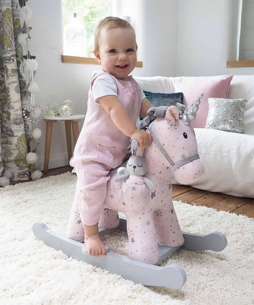 Little Bird Told Me Celeste & Fae Rocking Unicorn 9m 