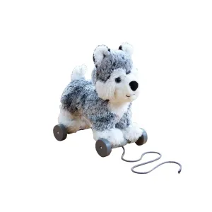 Little Bird Told Me - Pull-Along Dog - Mishka (6m )