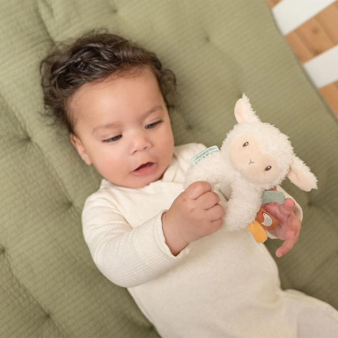 Little Dutch Soft Ring Rattle - Little Farm - Sheep