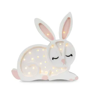 Little Lights Bunny Lamp | Snow White
