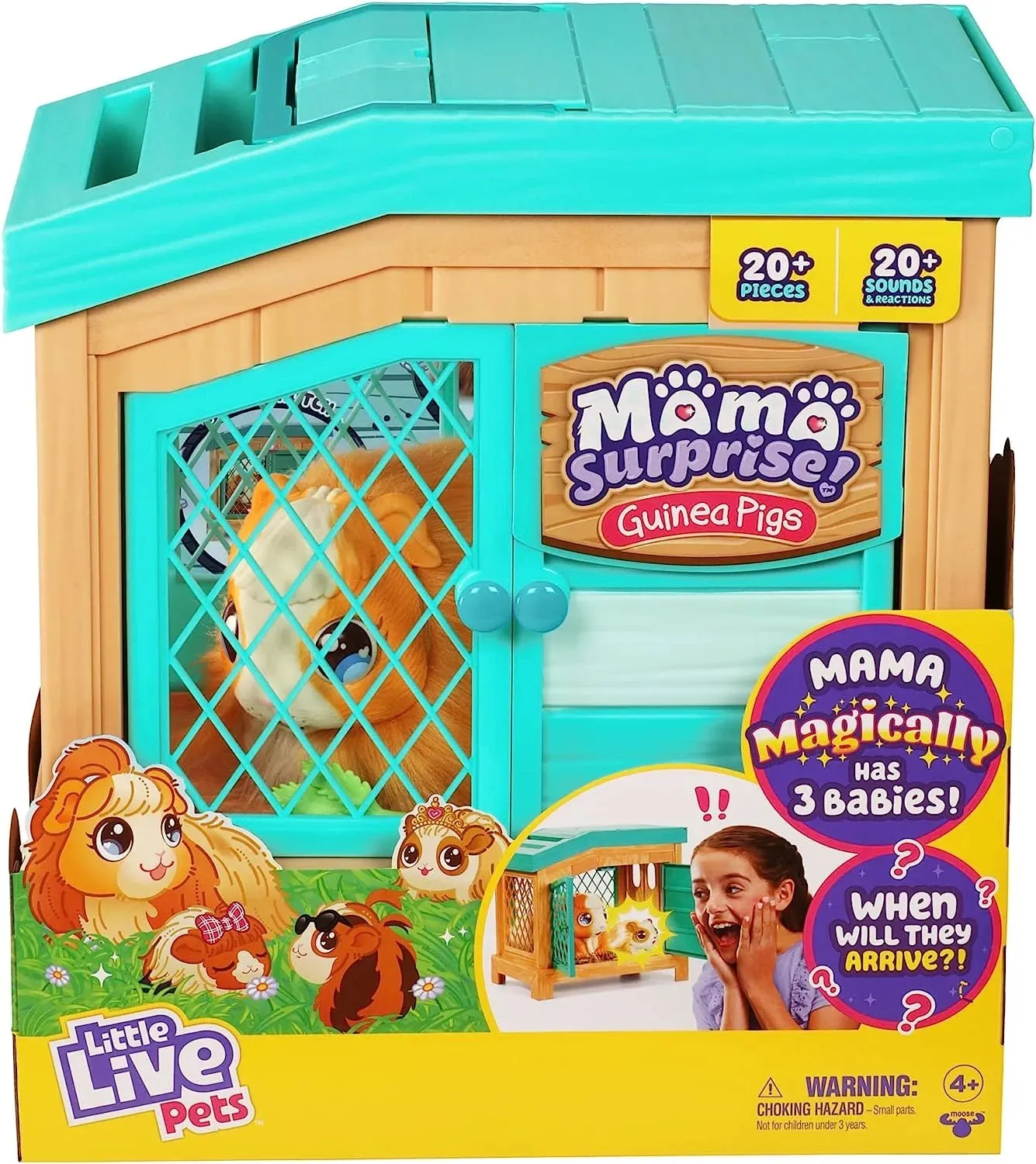 Little Live Pets - Mama Surprise Interactive Playset