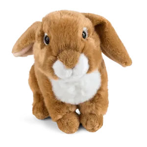 LIVING NATURE Light Brown French Lop-Eared Rabbit 22cm Plush