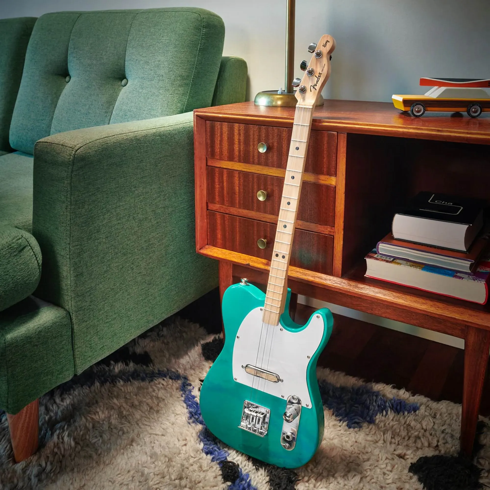 Loog Fender X Loog Telecaster – Sea Foam Green
