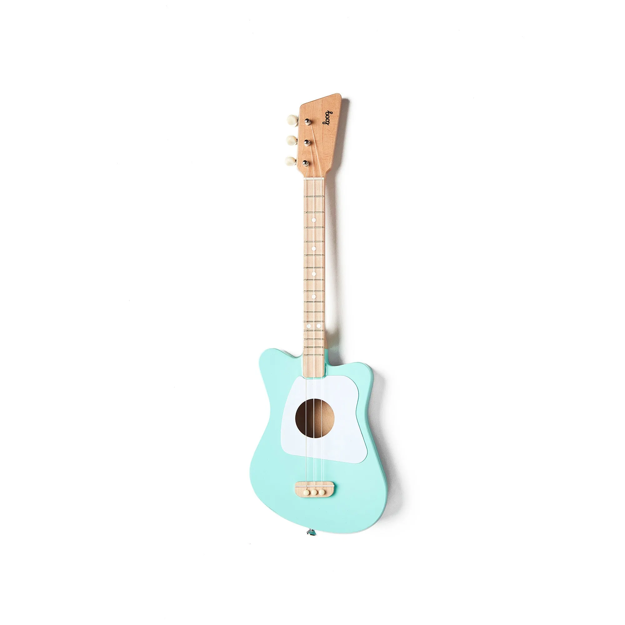 Loog Mini Guitar Bundle with Bag, Strap and Wall Hanger (Includes FREE App, Flashcards & Chord Diagram)