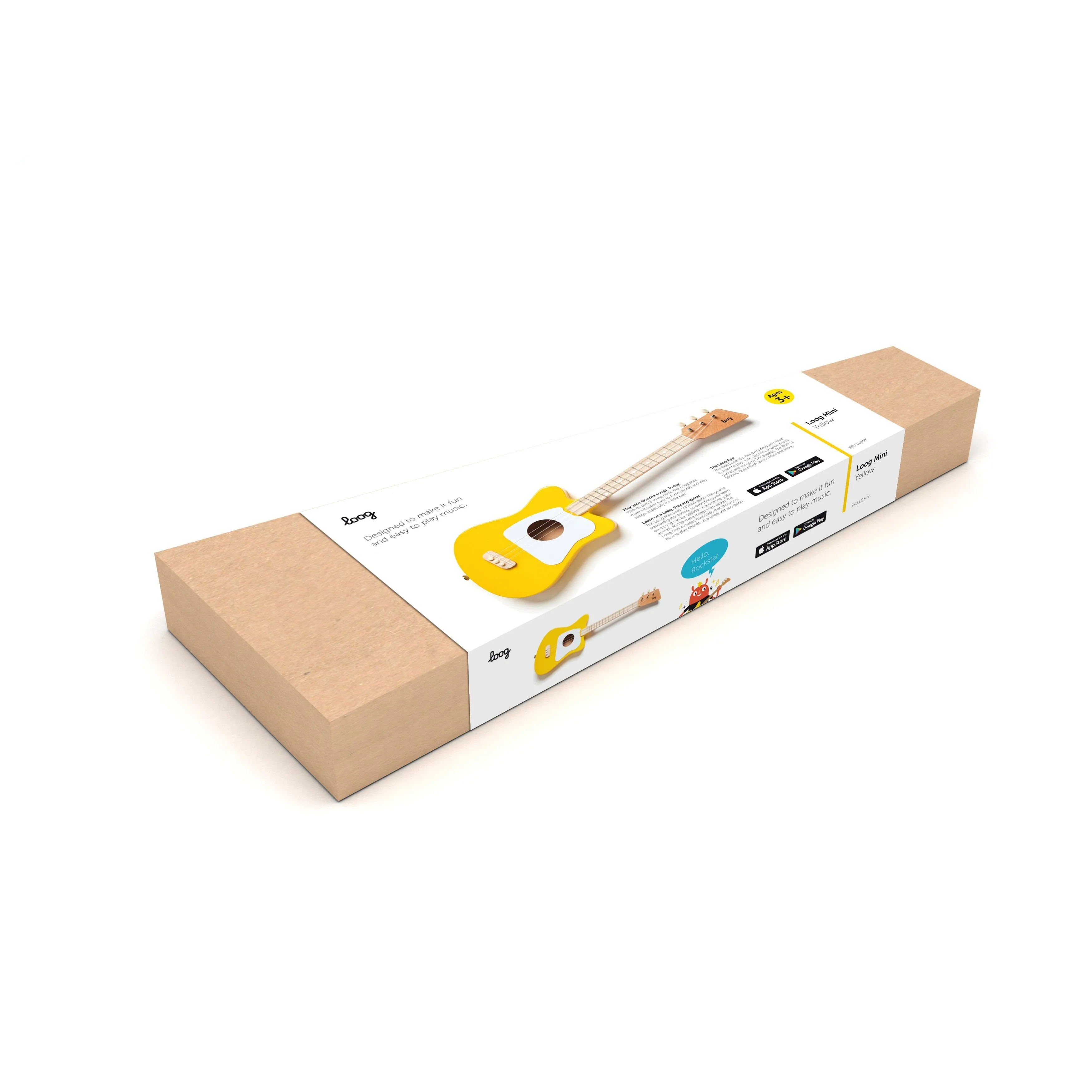Loog Mini Guitar - Yellow