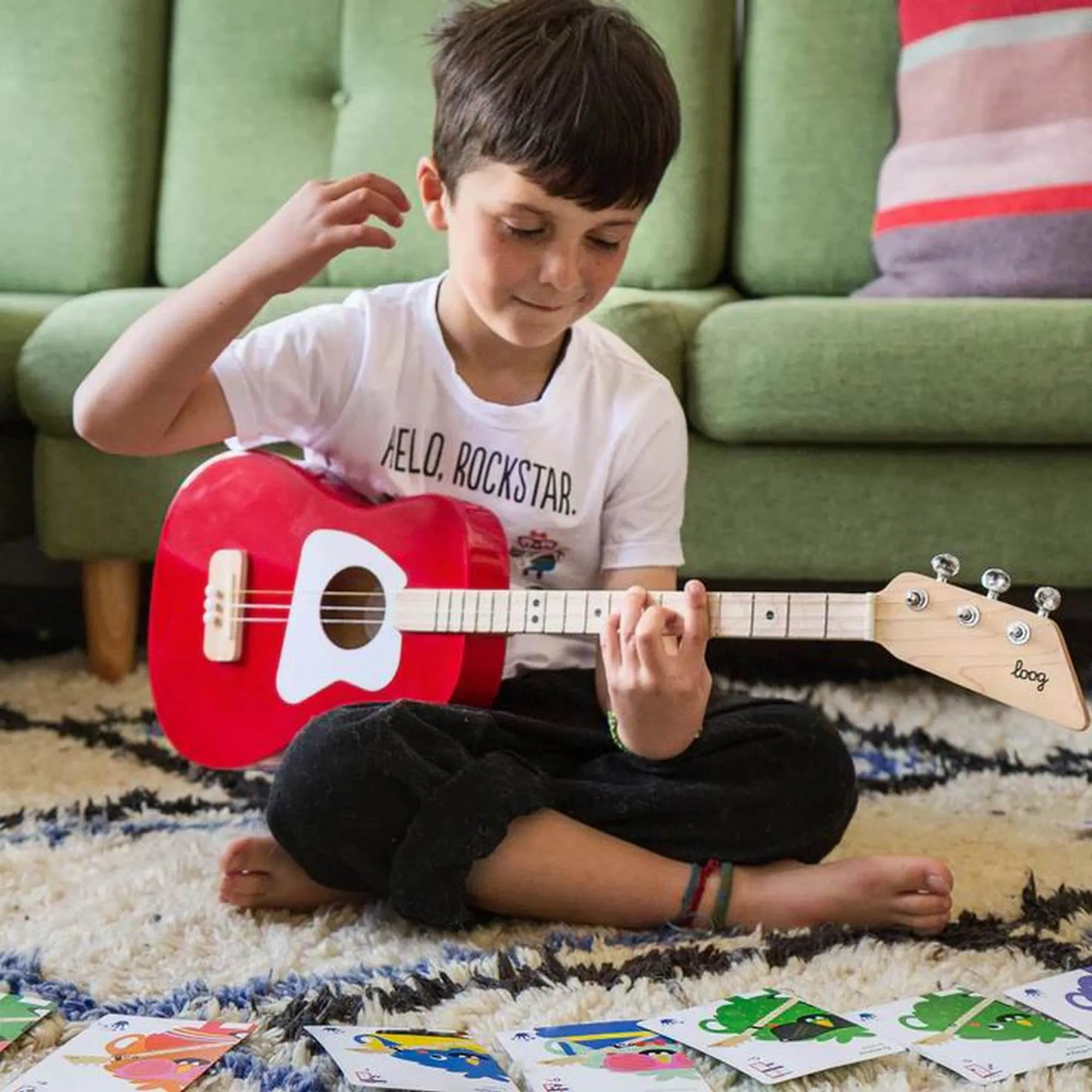 Loog Pro Acoustic – Pink