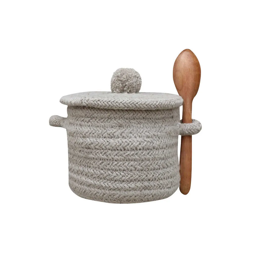 Lorena Canals Kitchen Play Basket Kitchen - 28x30x33cm (Pre-Order; Est. Delivery in 4-8 Weeks)