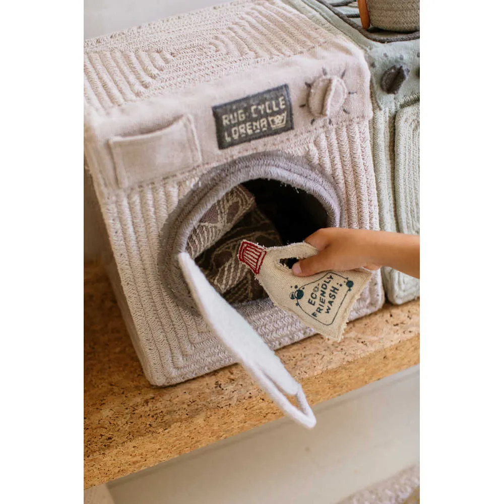 Lorena Canals Kitchen Play Basket Washing Machine - 28x30x33cm