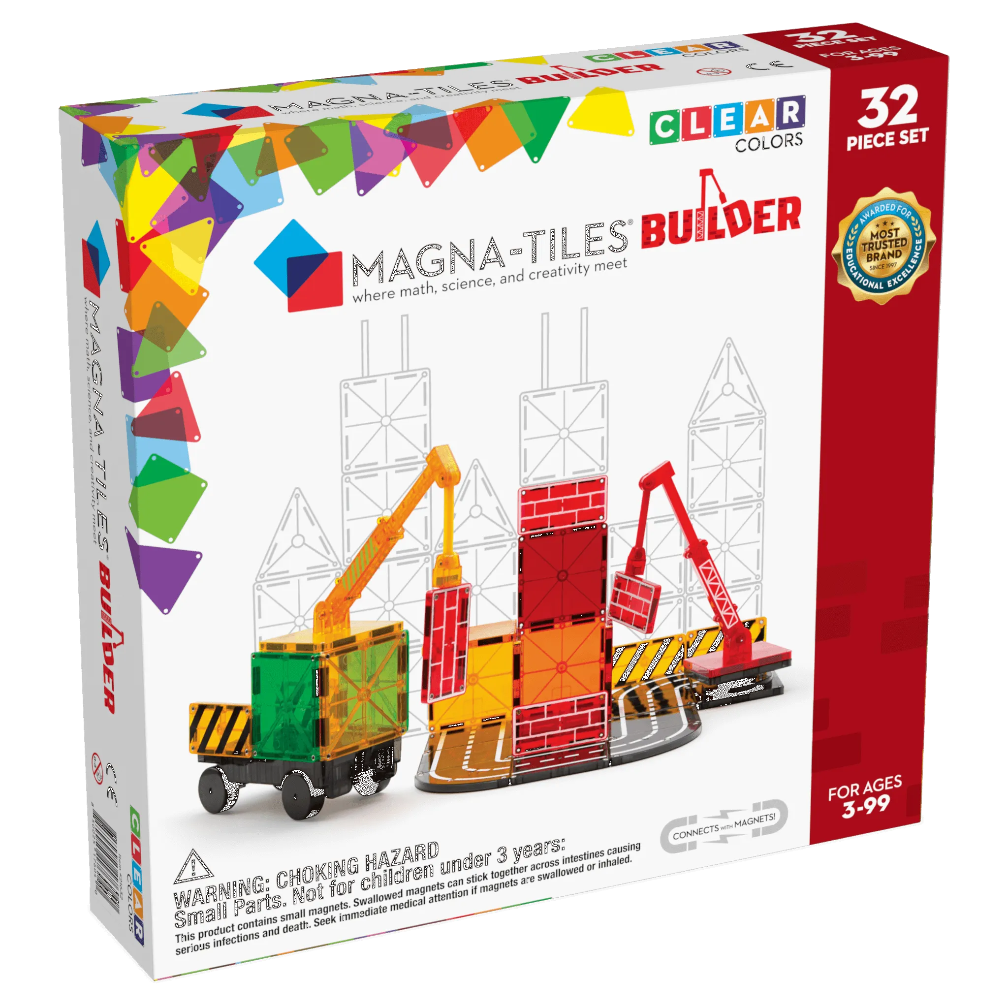 MAGNA-TILES Builder 32 Piece Set
