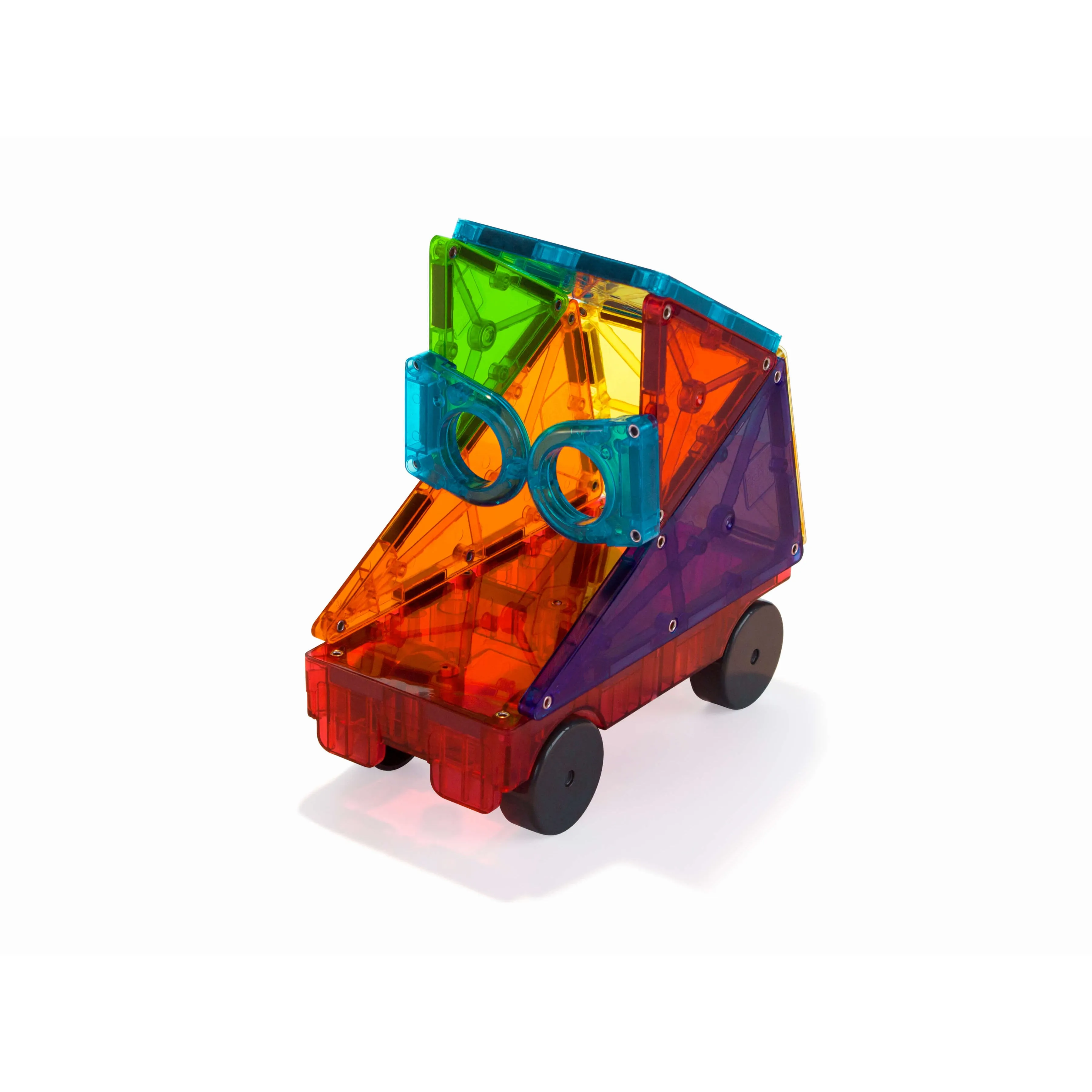 MAGNA-TILES Classic Clear Colors 48-Piece Deluxe Set