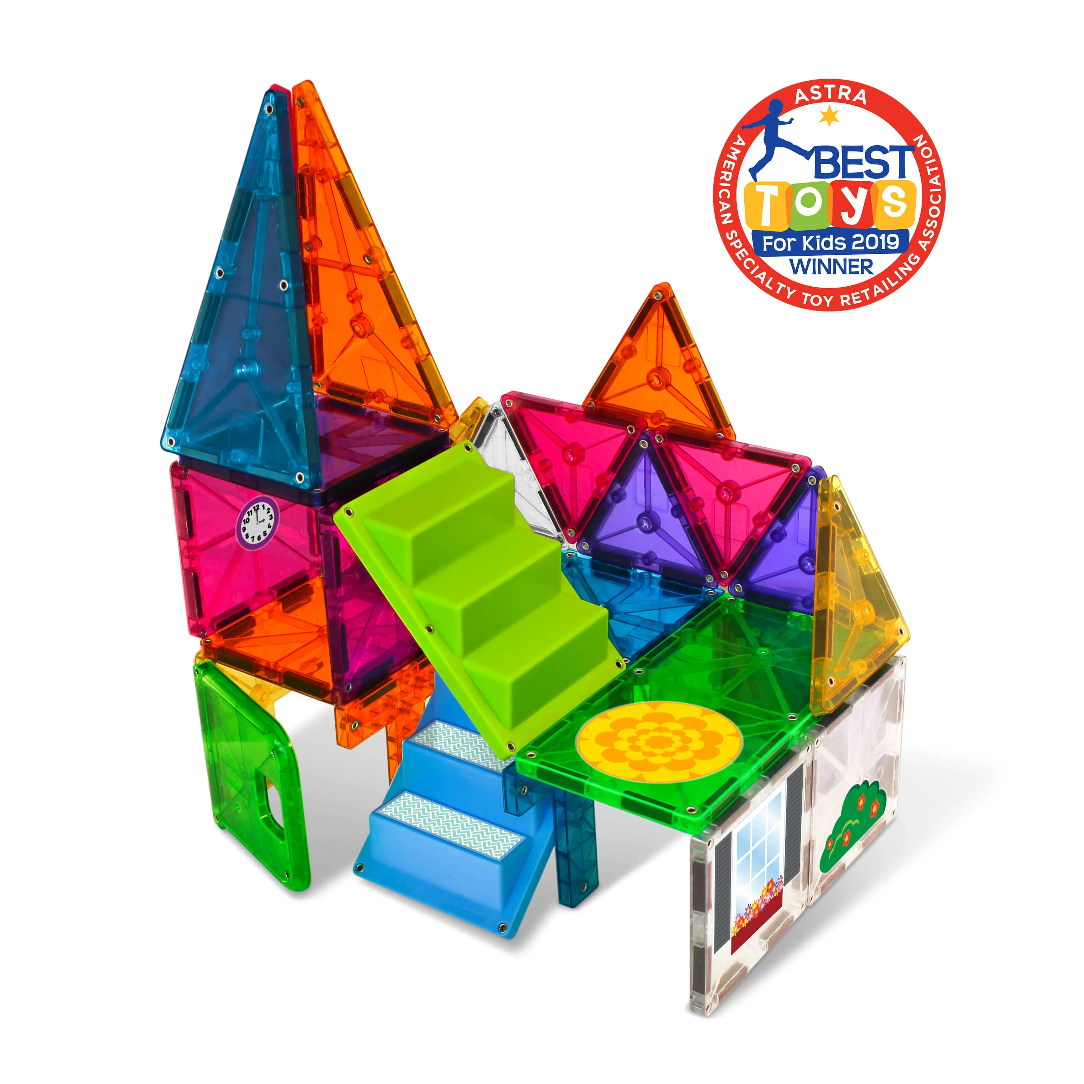 MAGNA-TILES Classic House 28-Piece Set