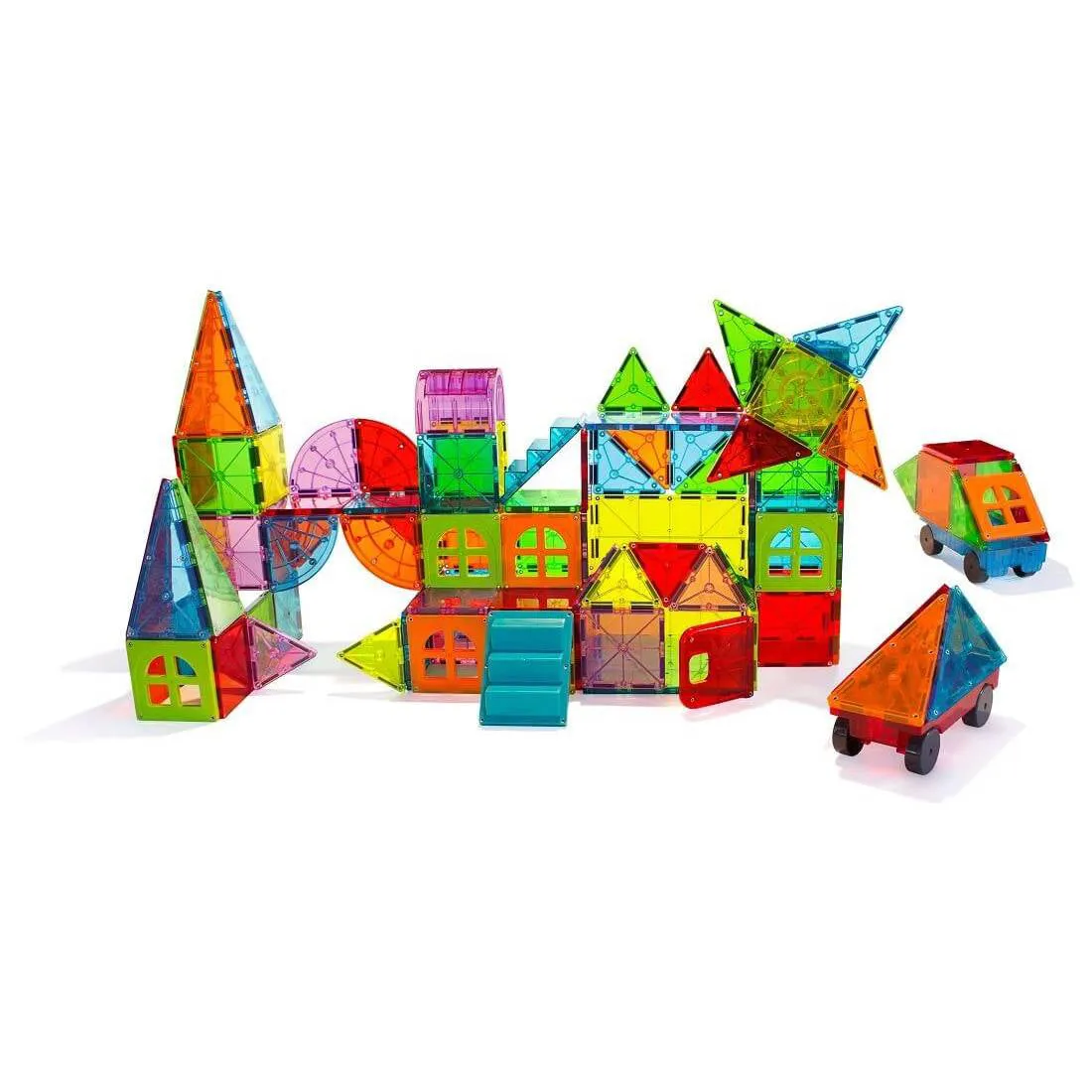 MAGNA-TILES Classic Polygons 8-Piece Expansion Set