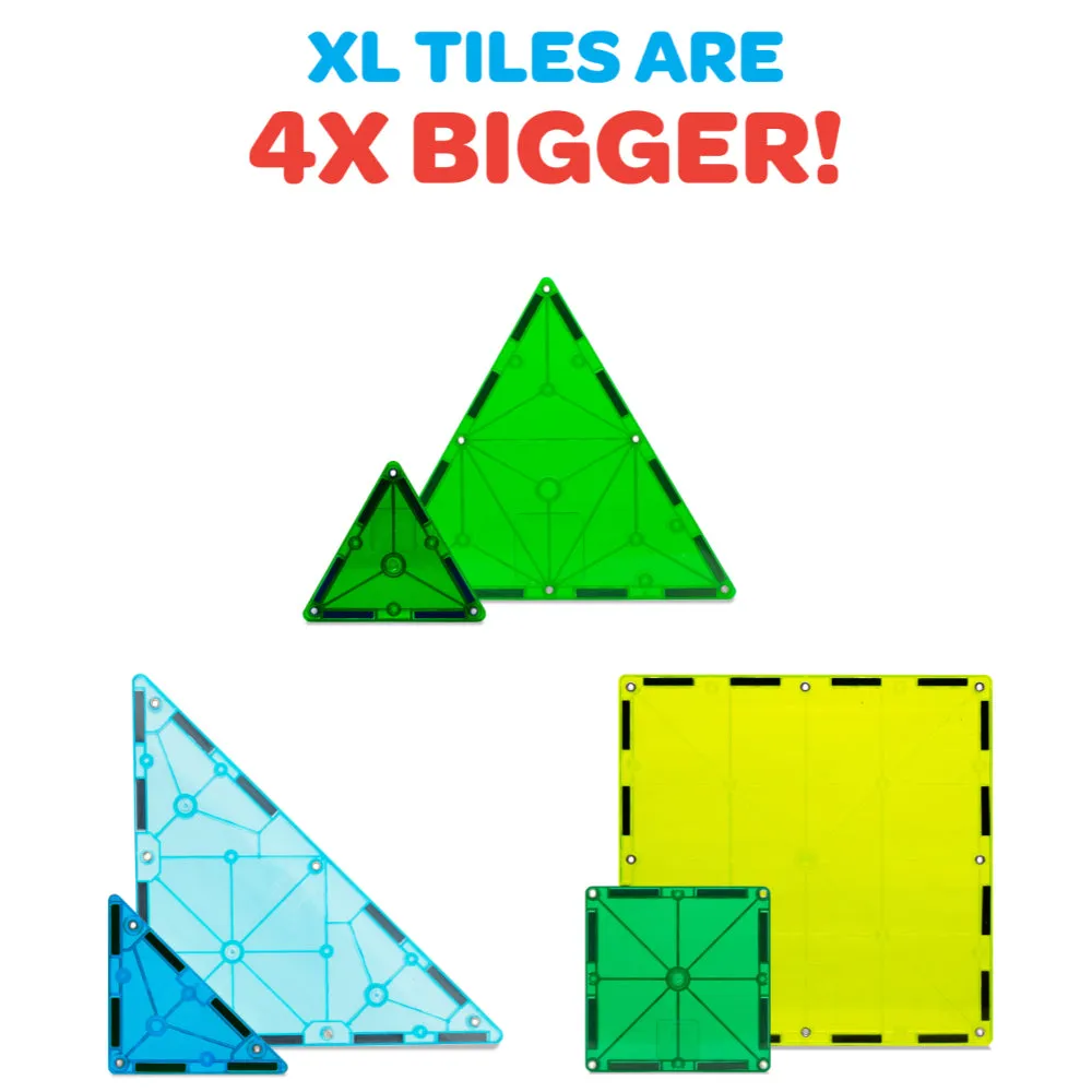 MAGNA-TILES Dino World XL 50-Piece Set