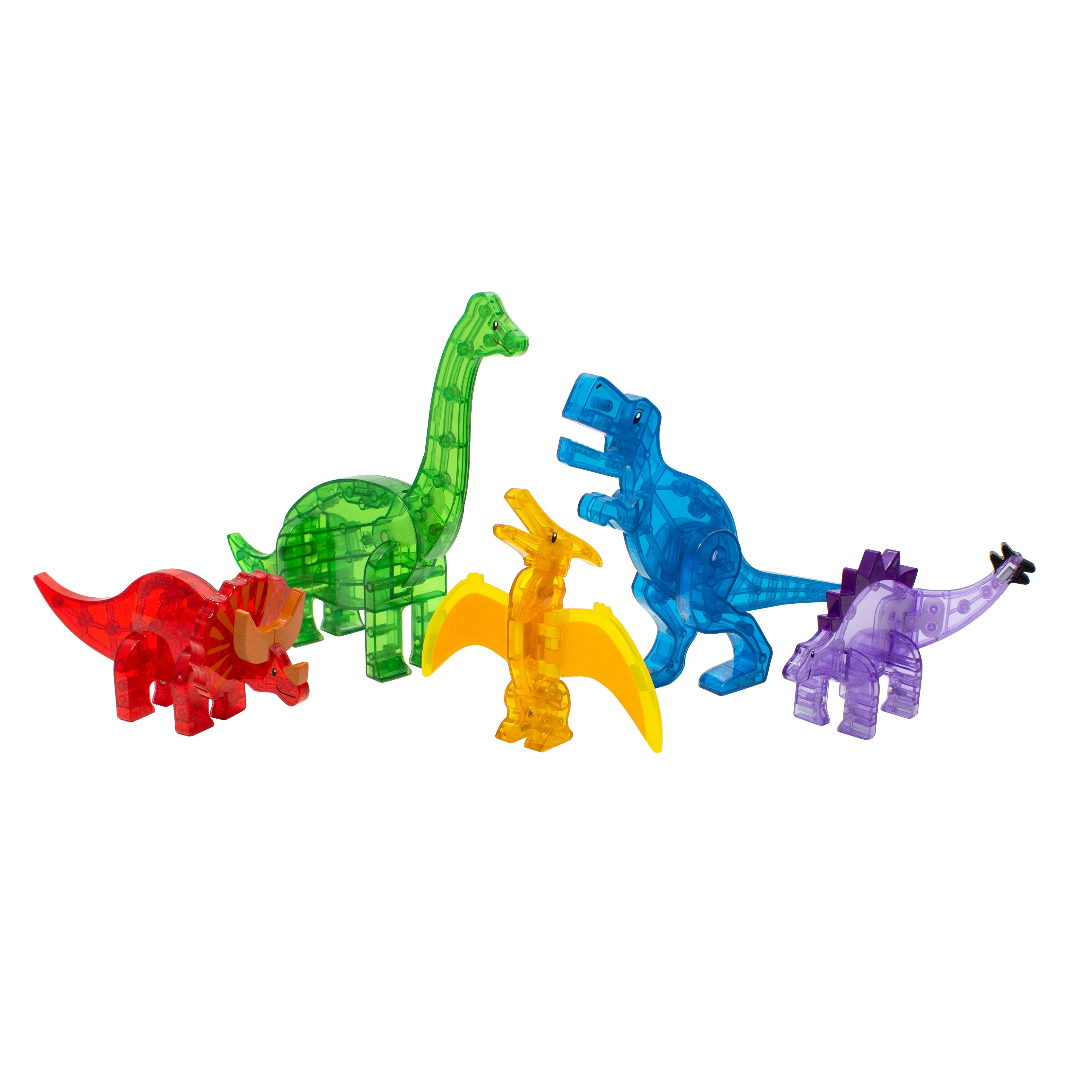 MAGNA-TILES Dino's 5-Piece Set