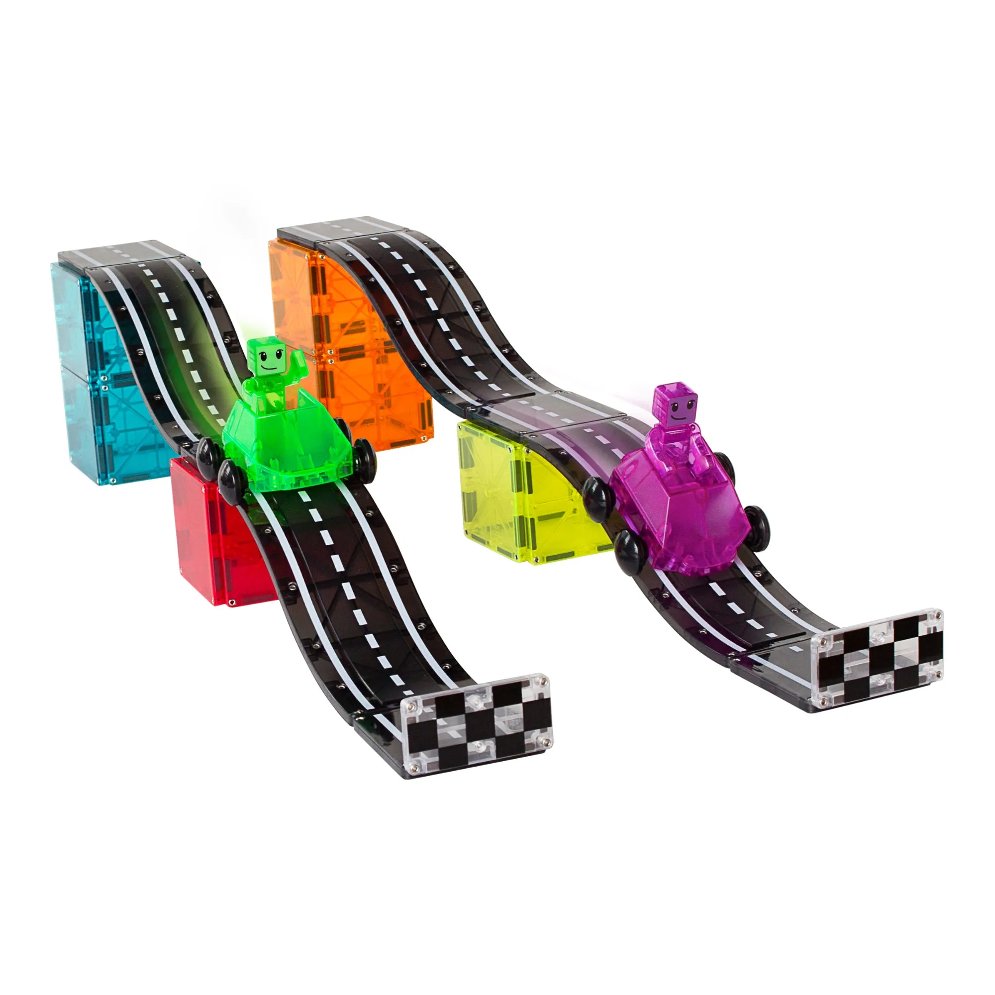 MAGNA-TILES Downhill Duo 40pcs Set