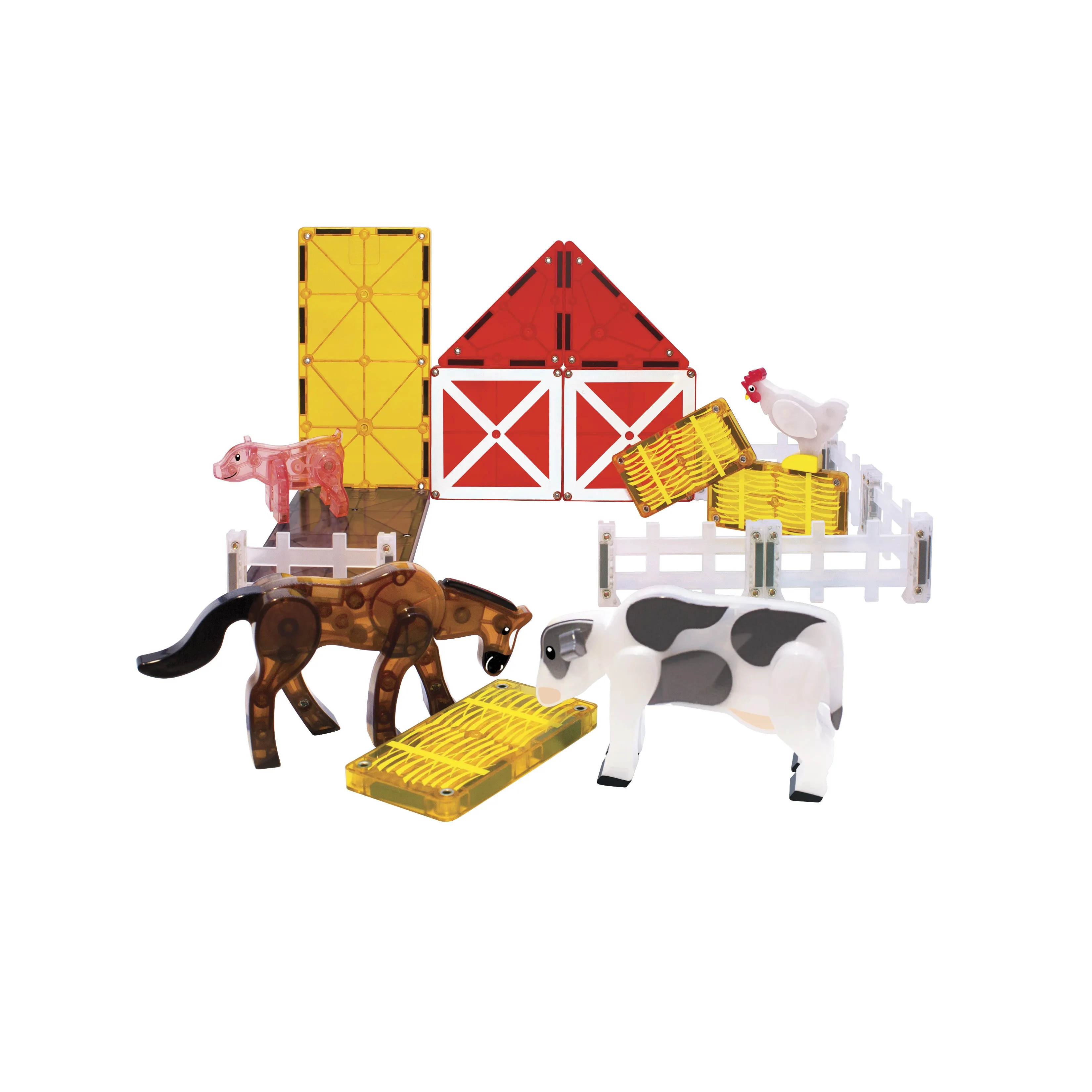 MAGNA-TILES Farm Animals 25-Piece Set