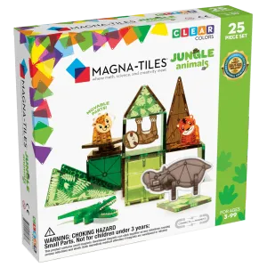 MAGNA-TILES Jungle Animals 25 Piece Set
