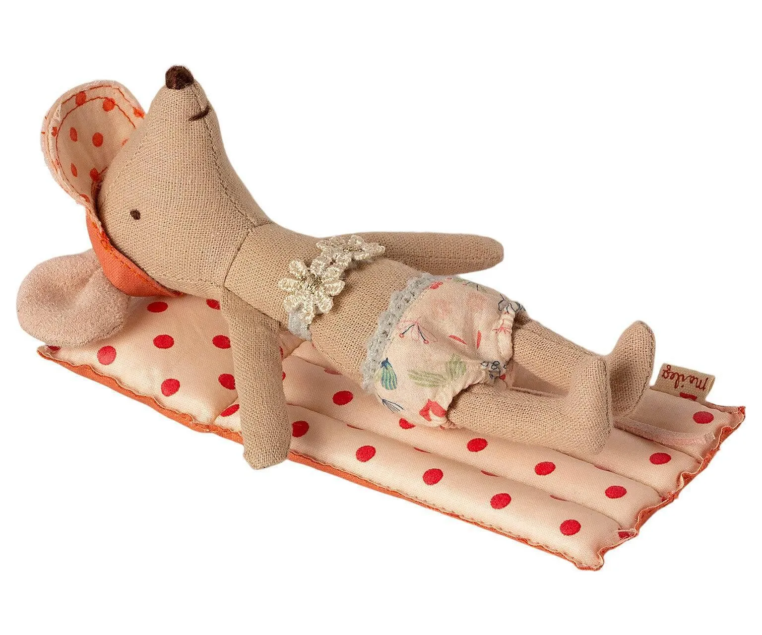 Maileg Air Mattress Red Spot Beach Collection