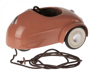 Maileg Car Mouse Coral: RETIRED LAST CHANCE