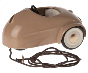 Maileg Car Mouse Dark Powder: RETIRED LAST CHANCE