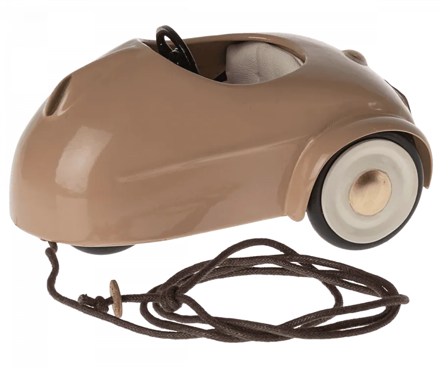 Maileg Car Mouse Dark Powder: RETIRED LAST CHANCE