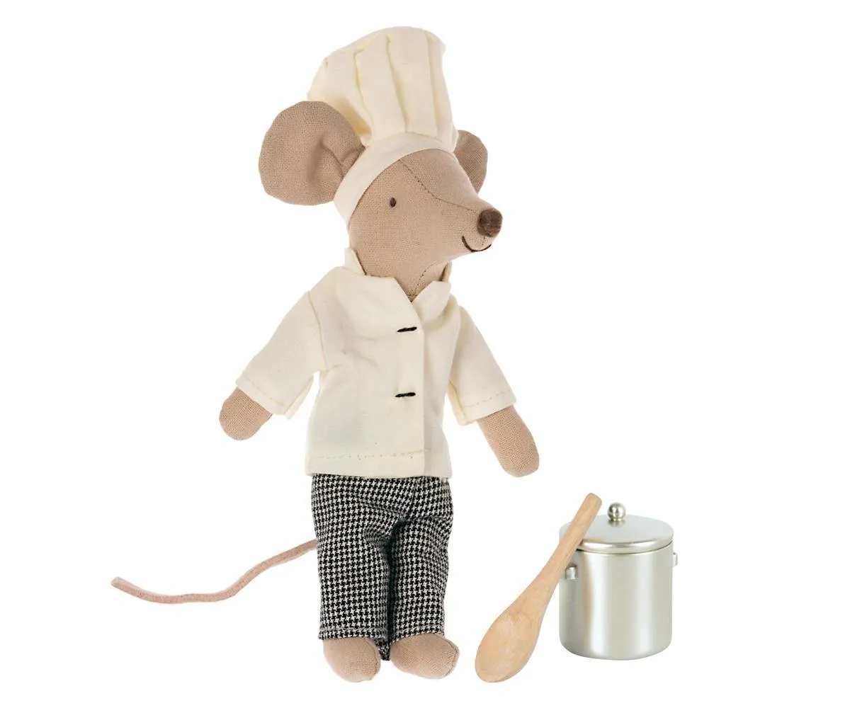 Maileg Chef Mouse Clothes Set For Big Brother/Sister