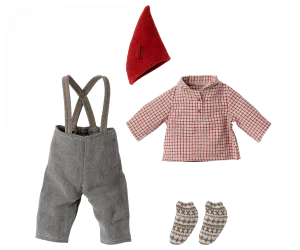 Maileg Christmas Medium Mouse Boy Clothes Only