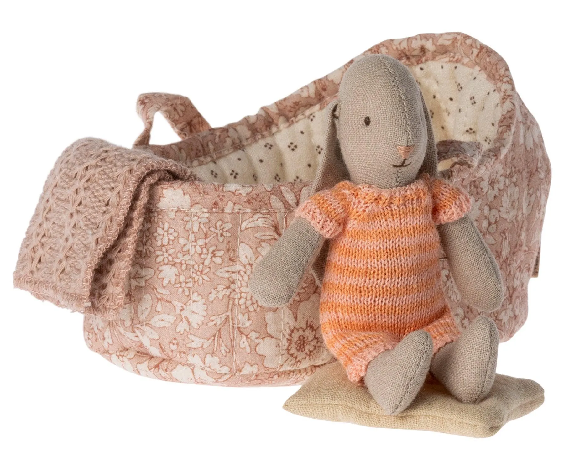 Maileg Micro Bunny Rabbits In Carrycots 3 ASSTD: SOLD OUT