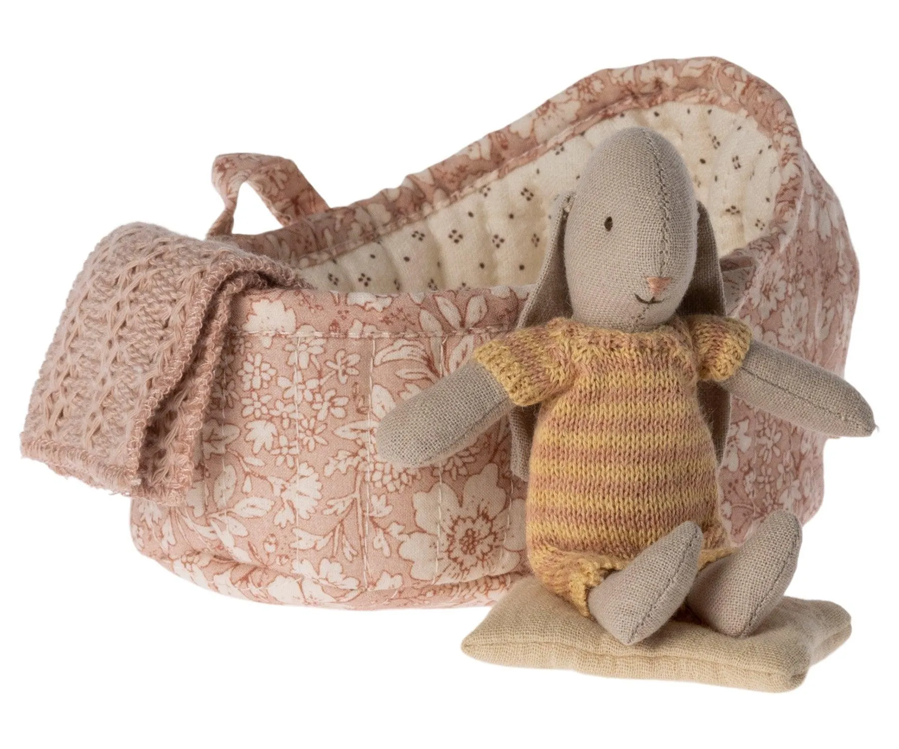 Maileg Micro Bunny Rabbits In Carrycots 3 ASSTD: SOLD OUT