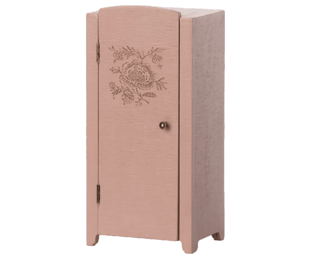 Maileg Miniature Light Rose Closet