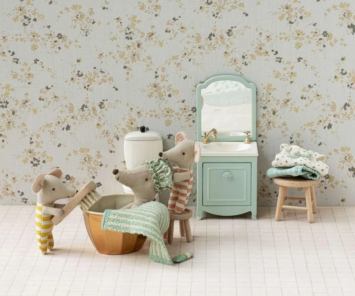 Maileg Mouse Sink Dresser with Mirror:  BACK IN STOCK
