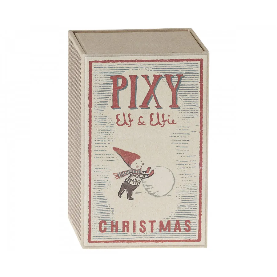Maileg Pixy Elf in Matchbox