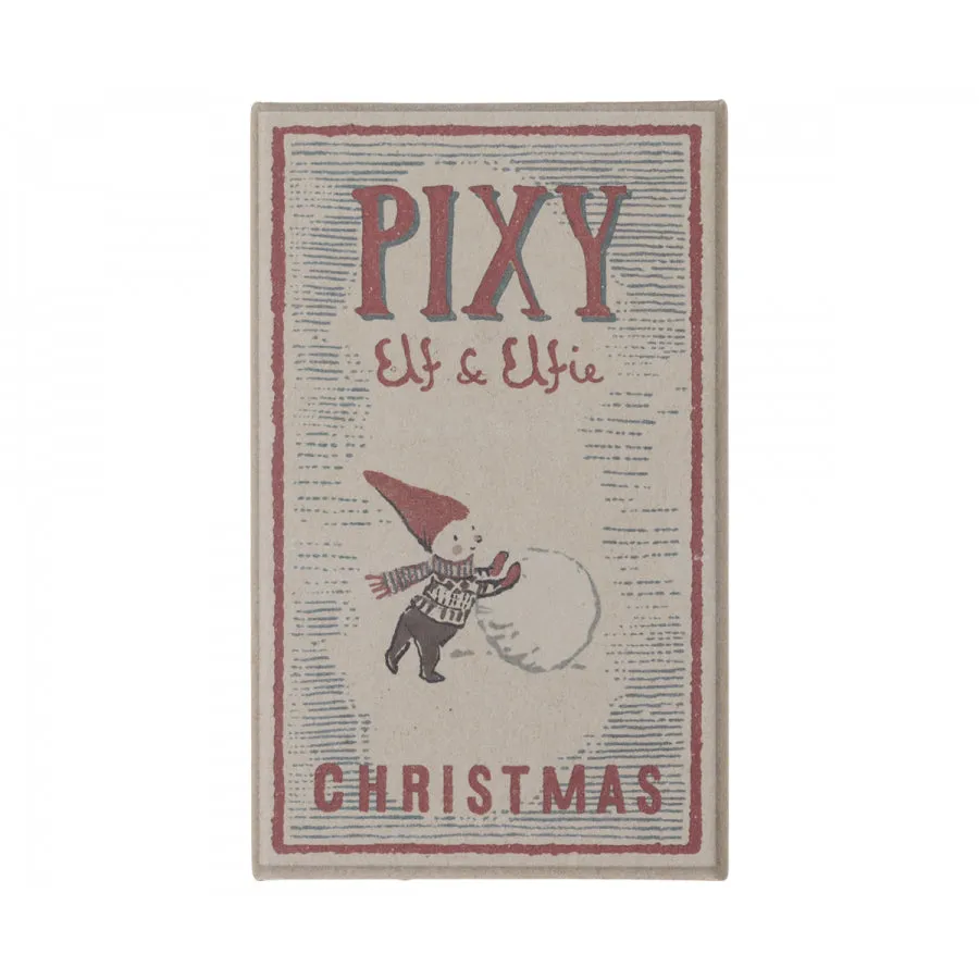 Maileg Pixy Elf in Matchbox