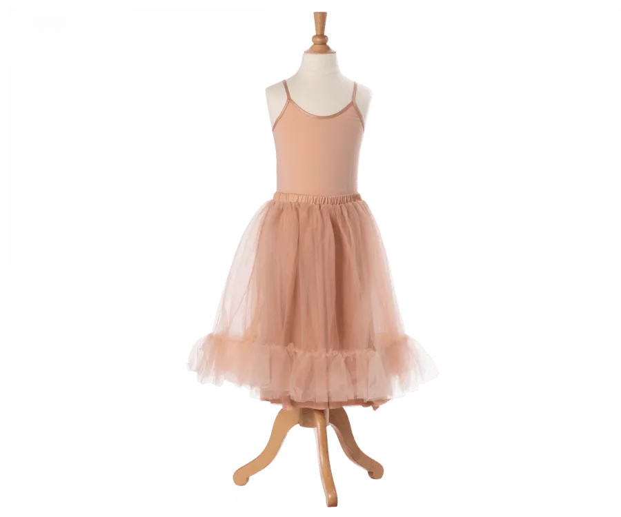 Maileg Princess Tulle Skirt Melon 4-6 & 6-8 years
