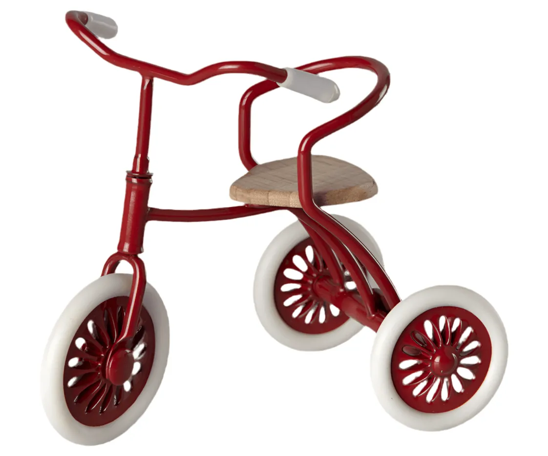 Maileg Red Tricycle 2024: RETIRED LAST CHANCE