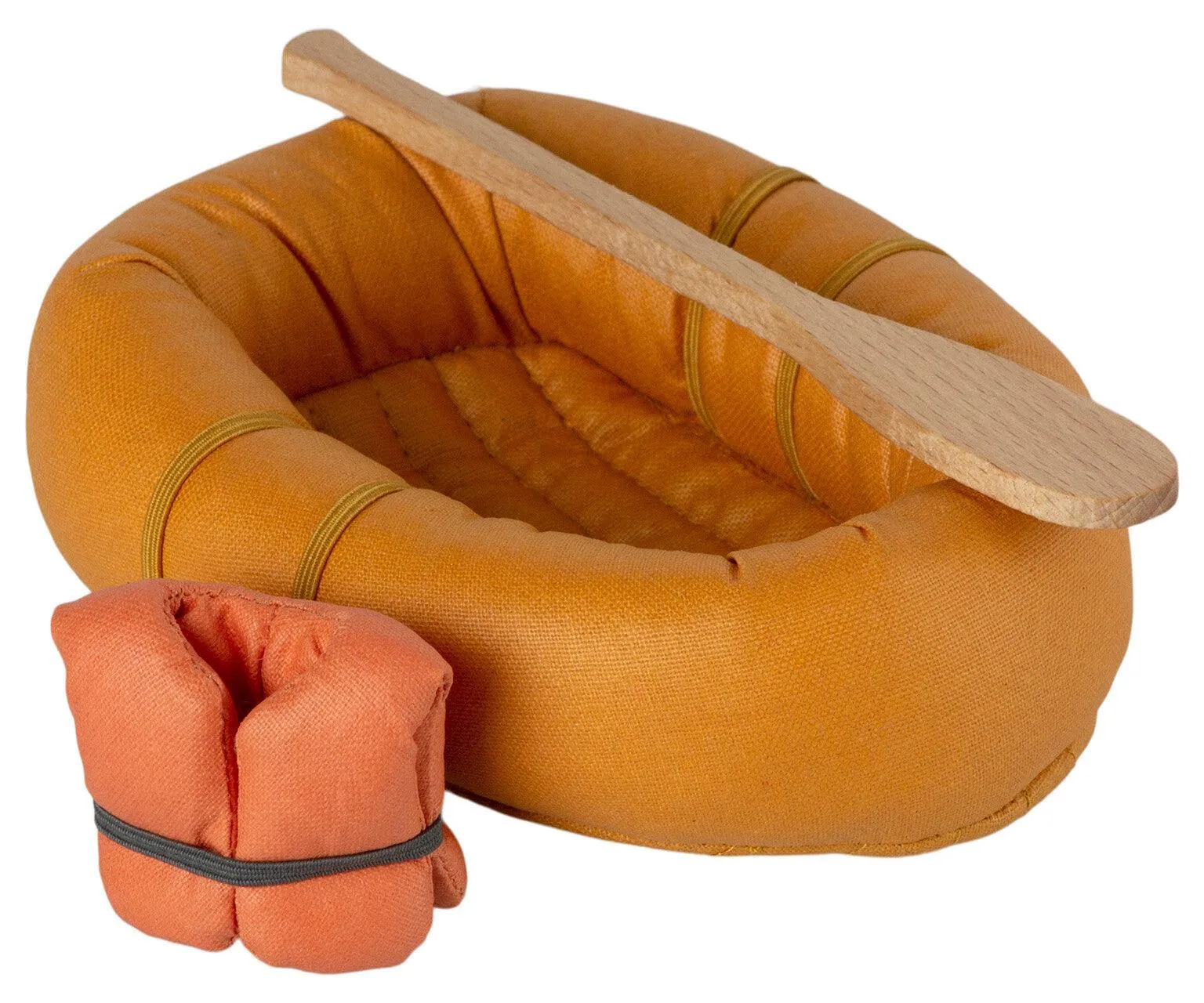 Maileg Rubber Dusty Yellow Boat for Mice: LOW STOCK