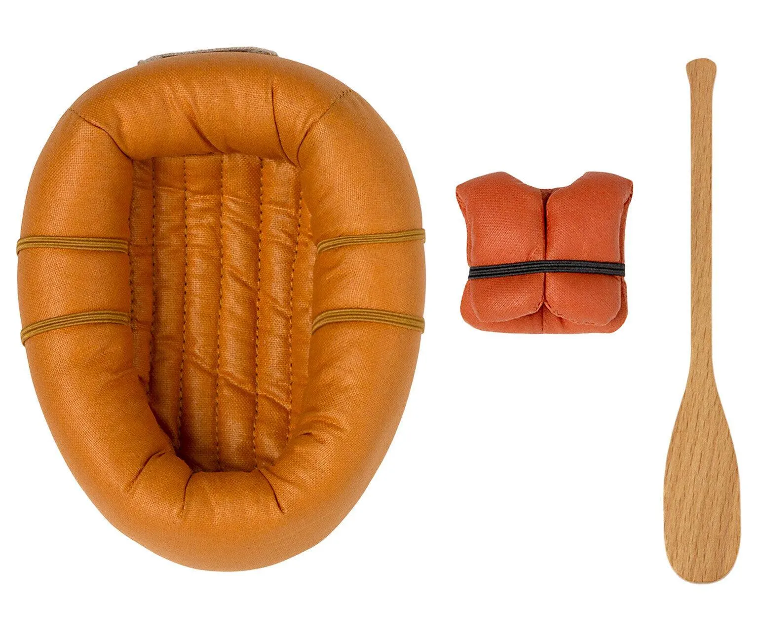 Maileg Rubber Dusty Yellow Boat for Mice: LOW STOCK